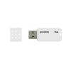 USB флеш накопичувач Goodram 8GB UME2 White USB 2.0 (UME2-0080W0R11) - Зображення 1