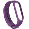 Ремешок для фитнес браслета BeCover Silicone для Xiaomi Mi Smart Band 5 Purple (705070) - Изображение 1