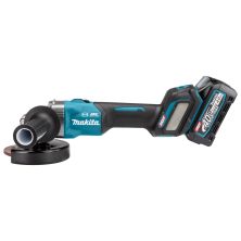 Шліфувальна машина Makita GA023GM201 XGT 40 V Max, 125мм, BL4040x2, DC40RA (GA023GM201) Шліфувальна машина Makita GA023GM201 XGT 40 V Max, 125мм, BL4040x2, DC40RA (GA023GM201)