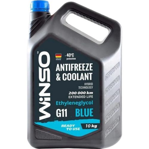 Антифриз WINSO COOLANT WINSO BLUE G11 10kg (881080)