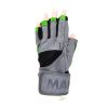Перчатки для фитнеса MadMax MFG-860 Wild Grey/Green XL (MFG-860_XL) - Изображение 1