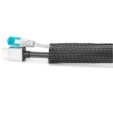 Тримач для кабелю Digitus Cable Tube, 2m, black (DA-90507)