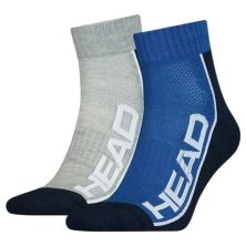 Шкарпетки Head Qperformance Quarter 791019001-001 2 пари Синій/Сірий 39-42 (8718824970530)
