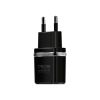 Зарядное устройство HOCO C12 Smart dual USB charger Black (6957531063094) - Изображение 2