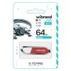 USB флеш накопичувач Wibrand 64GB Aligator Red USB 2.0 (WI2.0/AL64U7DR) - Зображення 1