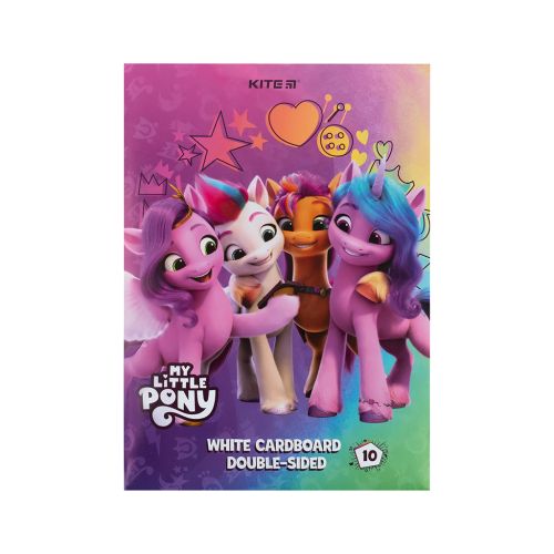 Белый картон Kite A4 My Little Pony 10 листов (LP24-254)