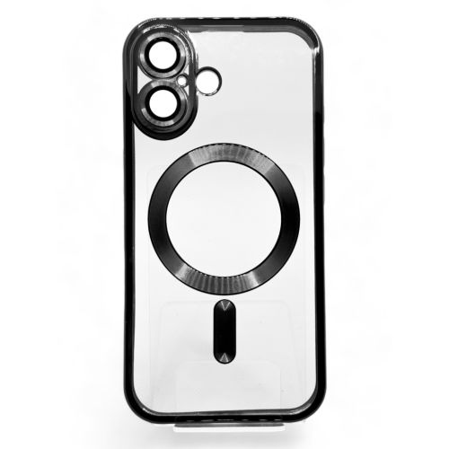 Чехол для мобильного телефона BeCover TPU Chrome Case (MagSafe) для Apple iPhone 16 Plus Black (712075)