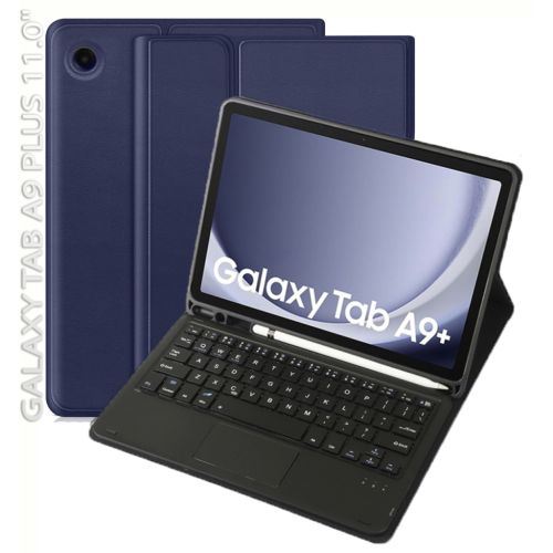 Чехол для планшета BeCover Keyboard+TouchPad Samsung Tab A9 Plus SM-X210/SM-X215/SM-X216 11.0 Deep Blue (712412)