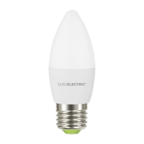 Лампочка EUROELECTRIC LED CL 6W 490Lm E27 4000K (LED-CL-06274(EE))