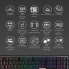 Клавиатура Ducky One 3 Cherry MX Silent Red RGB UA USB Black (DKON2108ST-SUAPXCLAWSC1) - Изображение 3