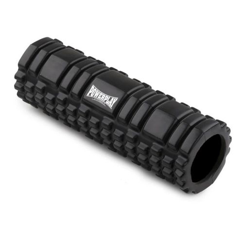 Масажный ролик PowerPlay 4342 Massage Roller 30x10см Чорний (PP_4342_Black)
