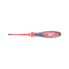 Викрутка Milwaukee VDE діелектрична тонка PZ1х80мм (4932471450)