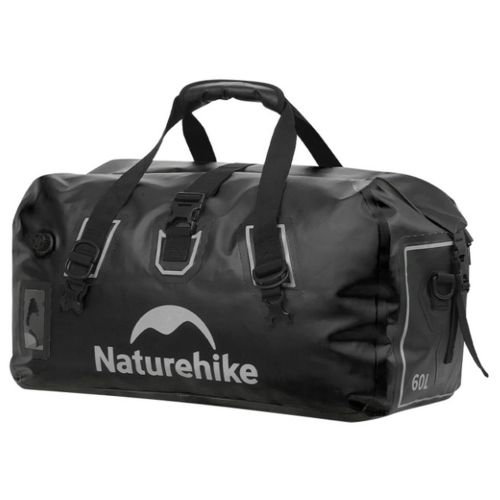Сумка дорожная Naturehike Водонепроникна CNK2450XB015, 60 л, чорна (6975641883760)
