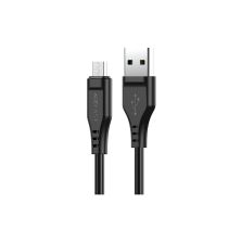 Дата кабель USB 2.0 AM to Micro 5P 1.2m 2.4A TPE C3-09 black Acefast (6974316280880) Дата кабель USB 2.0 AM to Micro 5P 1.2m 2.4A TPE C3-09 black Acefast (6974316280880)