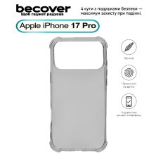 Чехол для мобильного телефона BeCover Anti-Shock Apple iPhone 17 Pro Grey (713798)