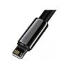 Дата кабель USB 2.0 AM to Lightning 2.0m 2.4A black Baseus (CALWJ-A01) - Изображение 2