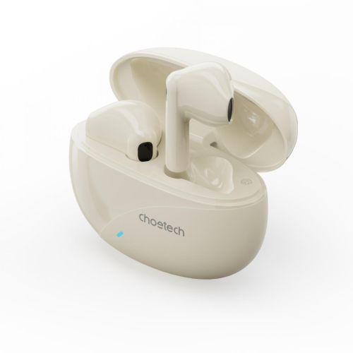 Навушники Choetech TWS Oval Beige (BH-T24-SK)