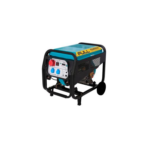 Генератор FULL FDK10000LE3, 3-ф. 230/400V, 7.5kVA/6kW, 12.5 л, 2 л/год, пуск: ручний/стартер (FDL8000LE3)