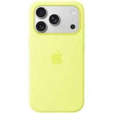 Чохол до мобільного телефона Apple Silicone iPhone 17 Pro Neon Yellow Model A3559 (MGFF4ZM/A)