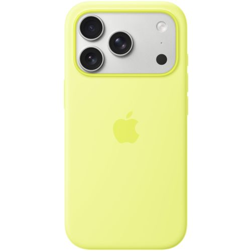 Чохол до мобільного телефона Apple Silicone iPhone 17 Pro Neon Yellow Model A3559 (MGFF4ZM/A)