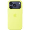 Чохол до мобільного телефона Apple Silicone iPhone 17 Pro Neon Yellow Model A3559 (MGFF4ZM/A) - Зображення 1