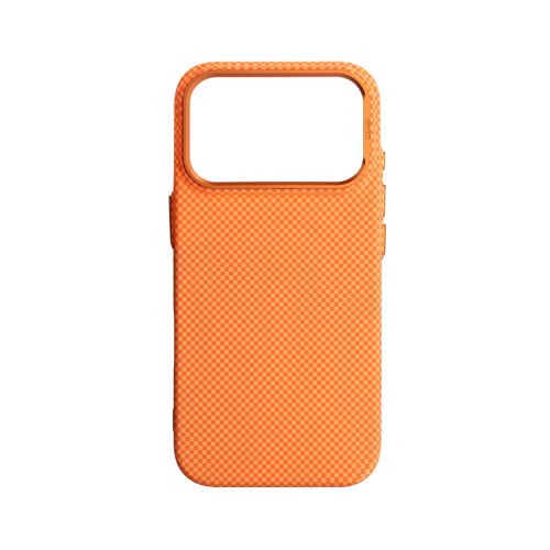 Чохол до мобільного телефона Armorstandart LikeCarbon2 MagCase Apple iPhone 17 Pro Kevlar Orange (ARM88556)