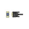 Кабель мультимедийный VGA M to VGA M 25.0m ferrite black Vention (DAEBS) - Изображение 1