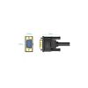 Кабель мультимедийный VGA M to VGA M 25.0m ferrite black Vention (DAEBS) - Изображение 2