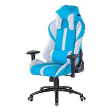 Кресло игровое Special4You ExtremeRace light blue/white (000004111)