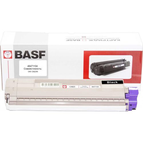 Тонер-картридж BASF OKI C822/823/833dn Black 46471104 (KT-46471104)