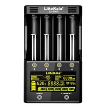Зарядное устройство для аккумуляторов Liitokala 4 Slots, LCD дисплей, Li-ion/Ni-MH/Ni-Cd/AA/ААA/AAAA/С (Lii-500S)