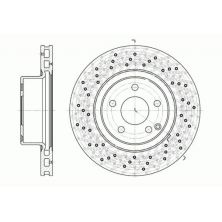 Гальмівний диск REMSA 6817.10
