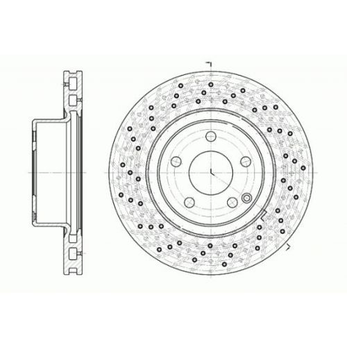 Тормозной диск REMSA 6817.10