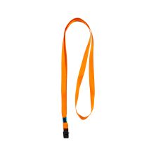Шнурок для бейджа Axent с металлическим клипом, оранжевый (4532-12-A)