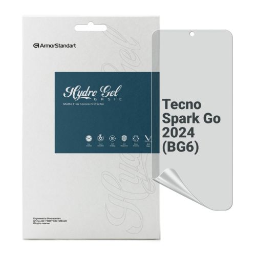 Пленка защитная Armorstandart Matte Tecno Spark Go 2024 (BG6) (ARM73607)