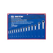 Ключ KING TONY комбінований з тріскачкою 14 шт., 8-24 мм (12114MRN)