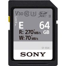 Карта пам'яті Sony 64GB SDXC class 10 UHS-II U3 V30 (SFE64A.ET4)