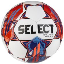 Мяч футбольный Select Brillant Replica v23 біло-червоний Уні 4 (5703543317264)