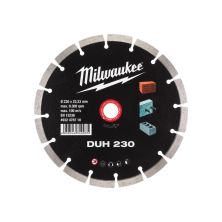 Круг відрізний Milwaukee DUH 230, алмазний для твердого бетону (4932478710)