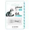 USB флеш накопитель Wibrand 64GB Marten White USB 3.2 Gen 1 (USB 3.0) (WI3.2/MA64P10W) - Изображение 1