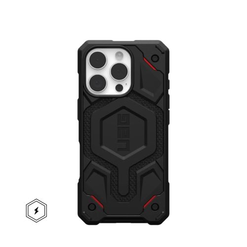 Чехол для мобильного телефона UAG iPhone 16 Pro Monarch Pro Magsafe Kevlar Black (114456113940)