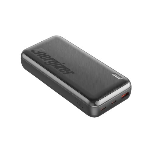 Батарея універсальна Energizer 20000mAh, PD/20W, QC/22.5W, black (UE20055PQ)