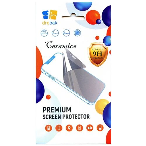 Стекло защитное Drobak Ceramics Samsung Galaxy A16 (Black) (383850)