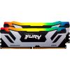Модуль пам'яті для комп'ютера DDR5 48GB 8400 MHz Renegade RGB Silver XMP Kingston Fury (ex.HyperX) (KF584CU40RSAK2-48) - Зображення 1
