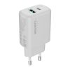 Зарядний пристрій Canyon OnCharge 200 20W 1xPD 1xQC EU White (CNE-CHA200-21) - Зображення 1