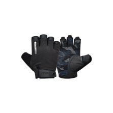 Перчатки для фитнеса RDX T2 Half Blue Plus L (WGA-T2HU-L+)