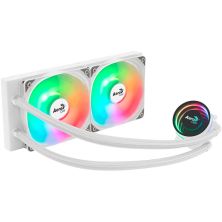 Система жидкостного охлаждения AeroCool Oasis L240 White (ACLA-OA24117.21)