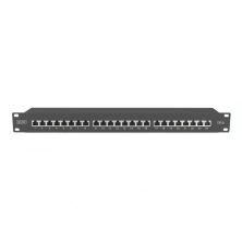 Патч-панель 19 24xRJ-45 STP cat.6a, 1U, black Digitus (DN-91624S-EA-B)