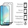 Чохол до мобільного телефона Dengos Samsung Galaxy A16 Carbon + glass 2pcs (Blue) (DG-CTG2P-07) - Зображення 2