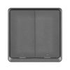 Розумний вимикач EMOS H5015 2 buttons ZigBee 3.0 Black (H5015) - Зображення 2